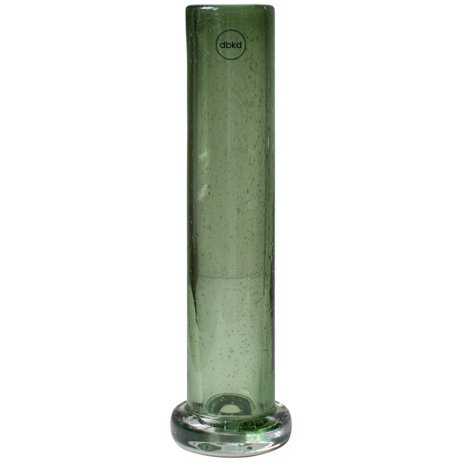 Dbkd Tall Vas 25 Cm - Vaser Glas Gr&ouml;n