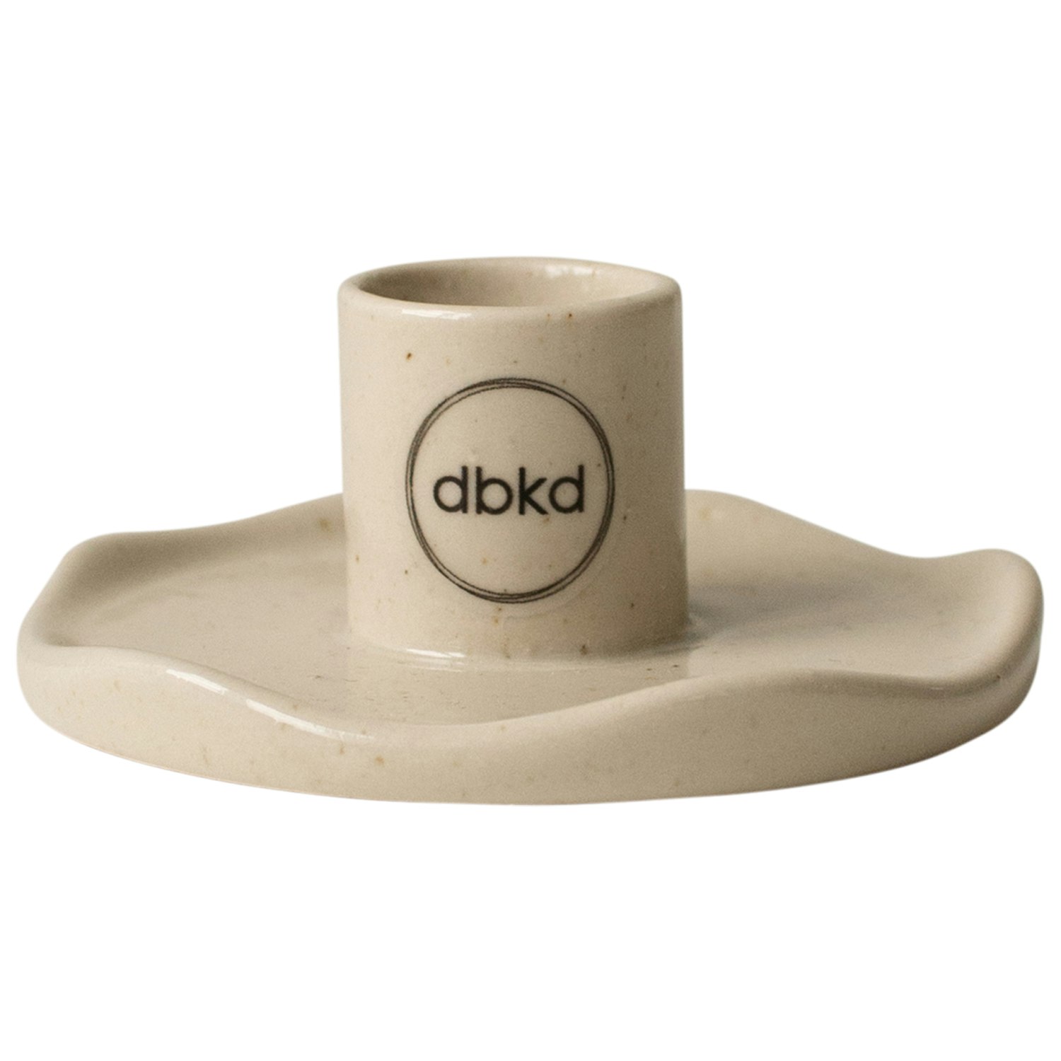 Dbkd Wave Ljuslykta - Ljuslyktor Keramik Vanilj