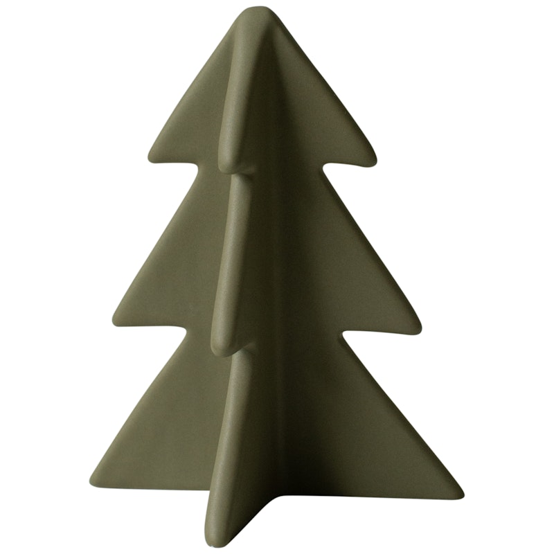 Winter Tree Dekoration 9,5 cm, Grön