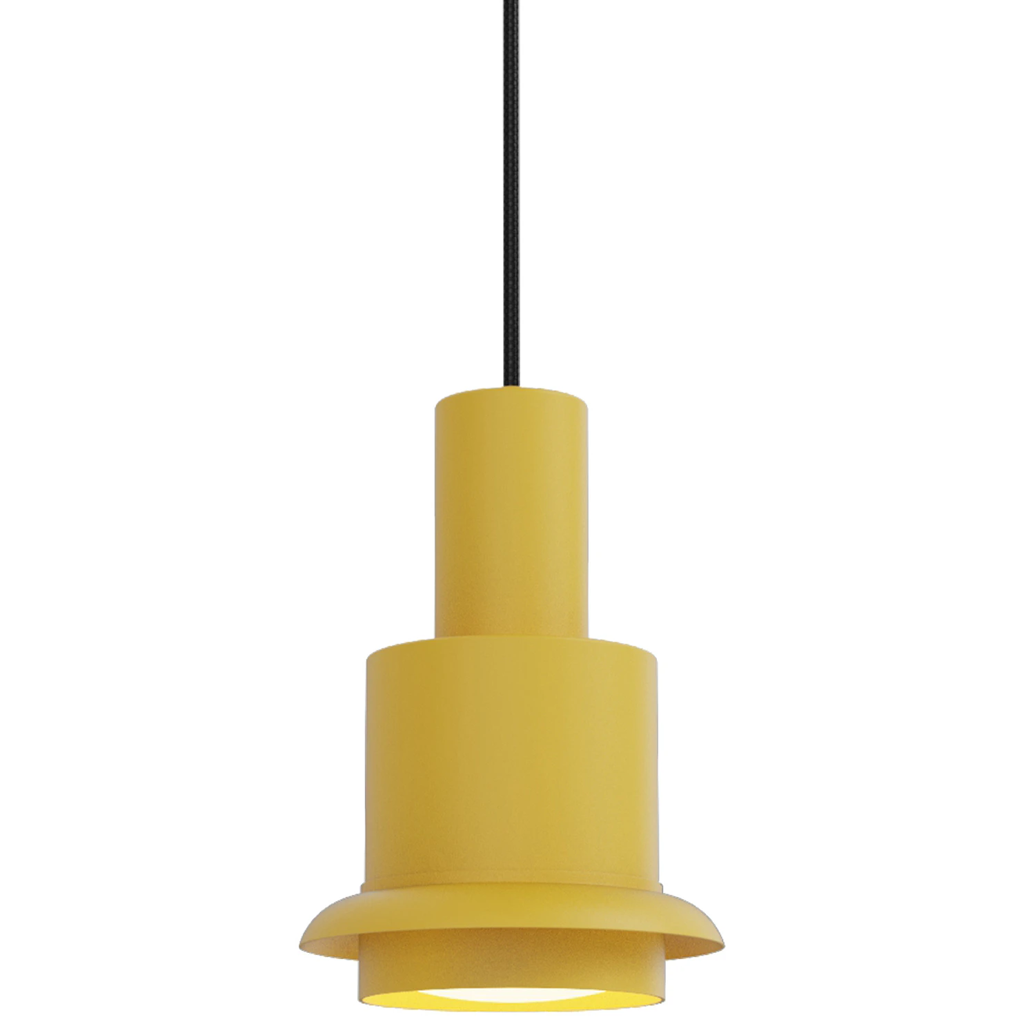 Dcwéditions Chaumont Pendel Ø15 Cm - Pendellampor Stål Gul
