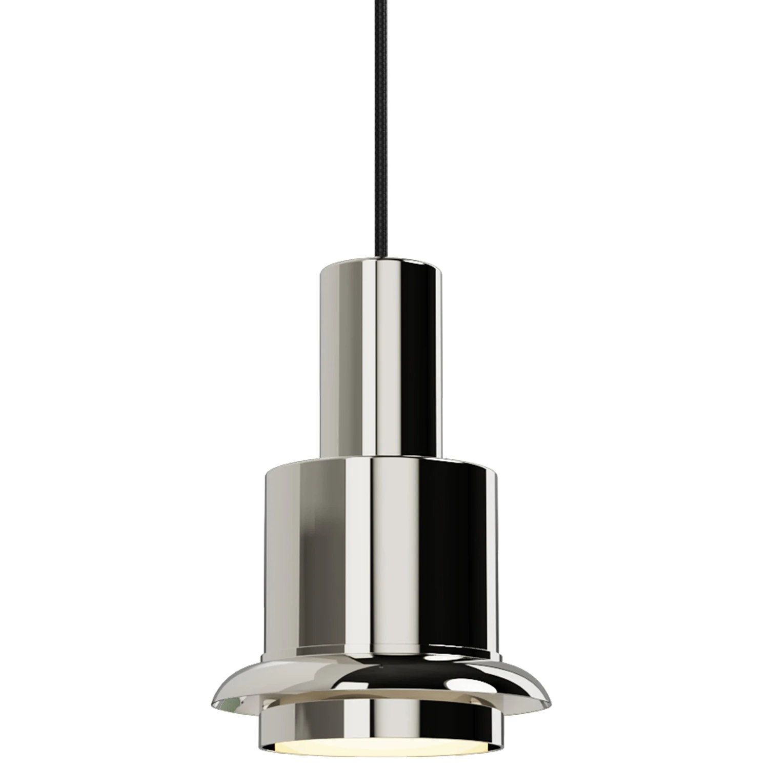 Dcwéditions Chaumont Pendel Ø19 Cm - Pendellampor Stål Nickel