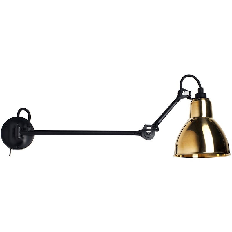 Lampe Gras N°204 L40 SW Vägglampa, Mässing