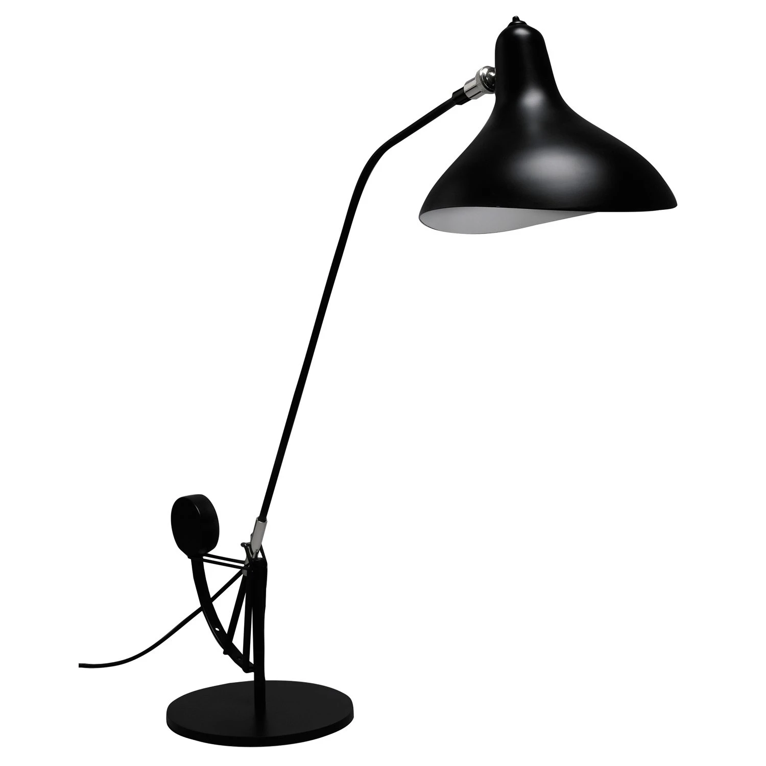 Dcw&eacute;ditions Mantis Bs3 Bordslampa - Bordslampor St&aring;l Svart