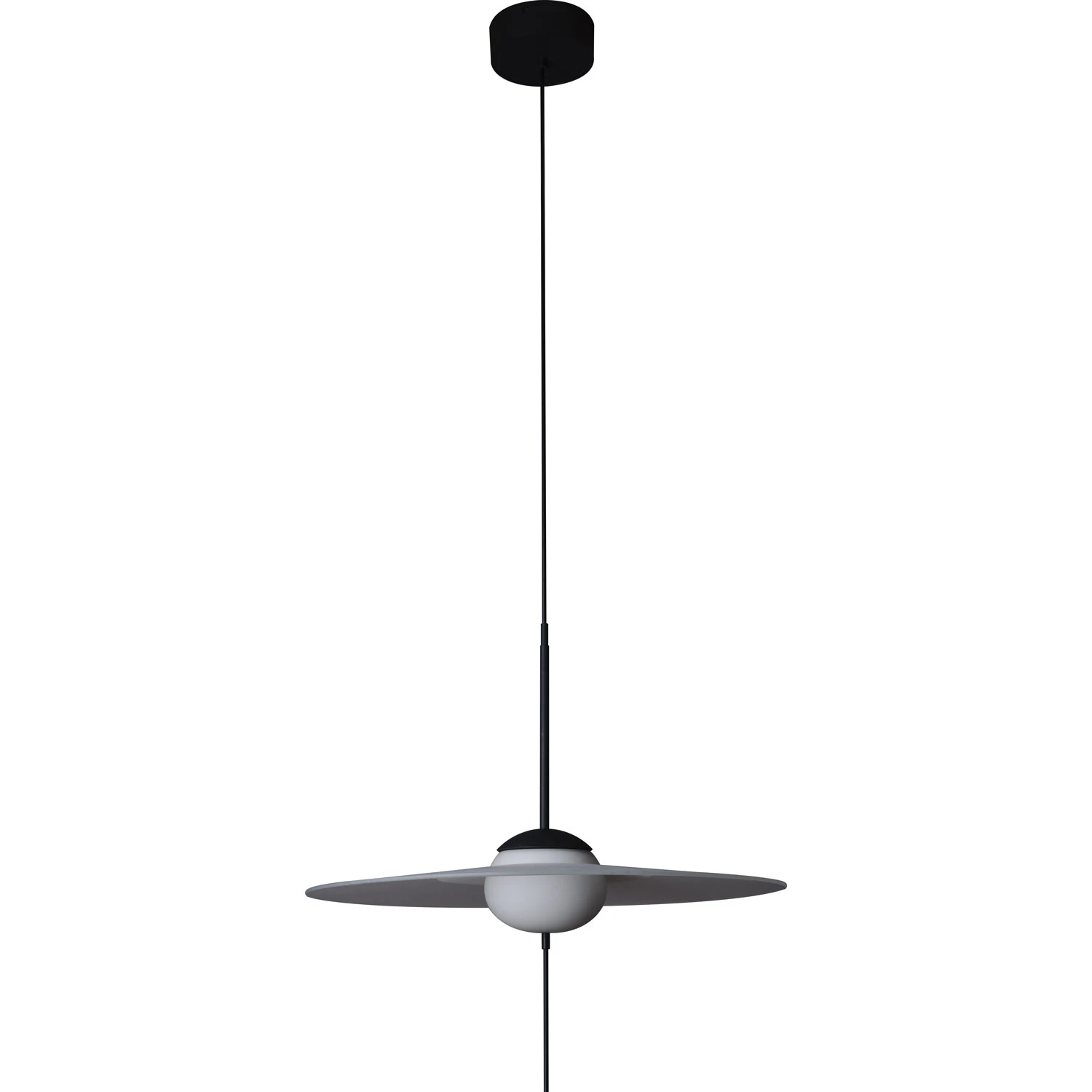 Dcwéditions Mono L500 Pendel - Pendellampor Aluminium Mörkgrå