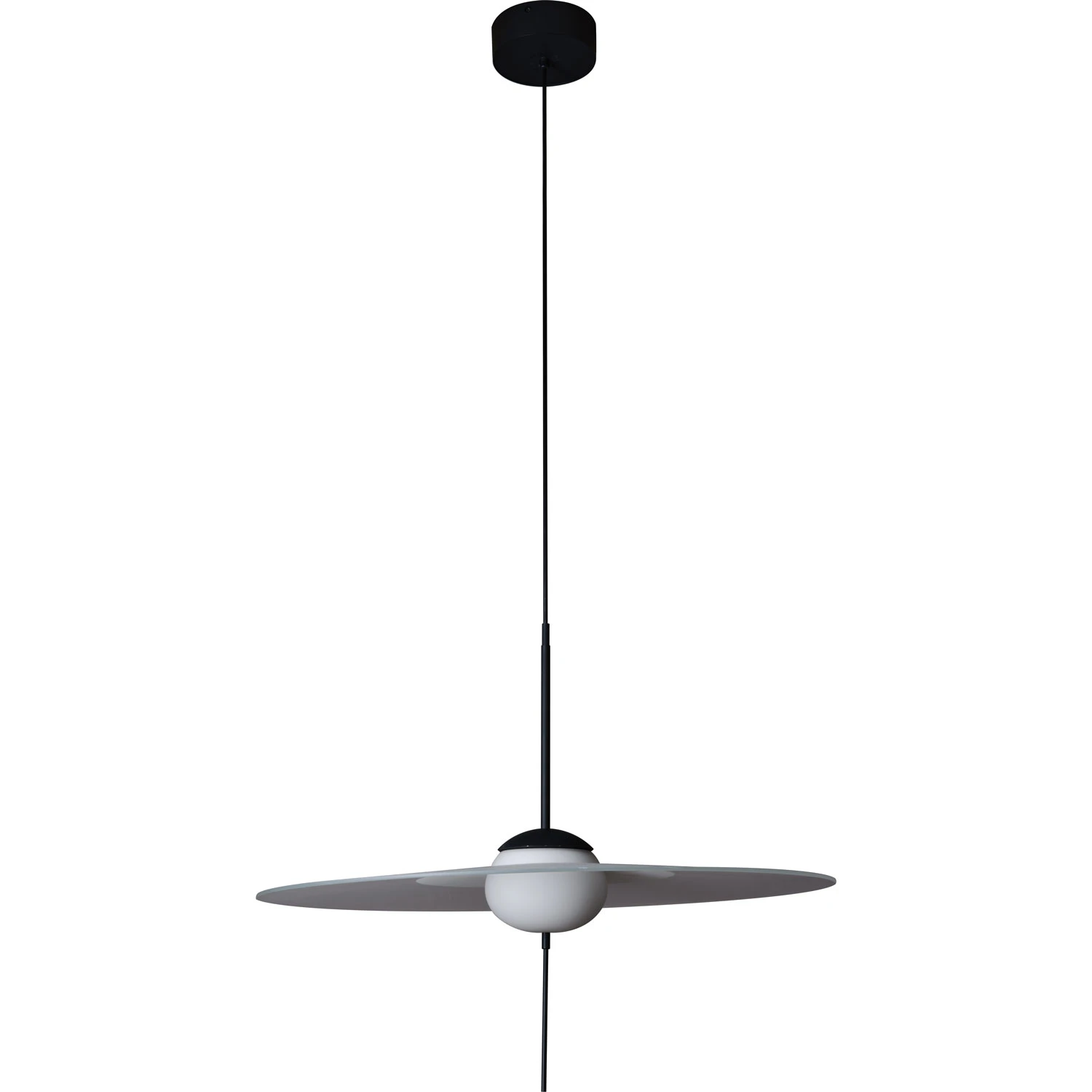Dcwéditions Mono L600 Pendel - Pendellampor Aluminium Mörkgrå