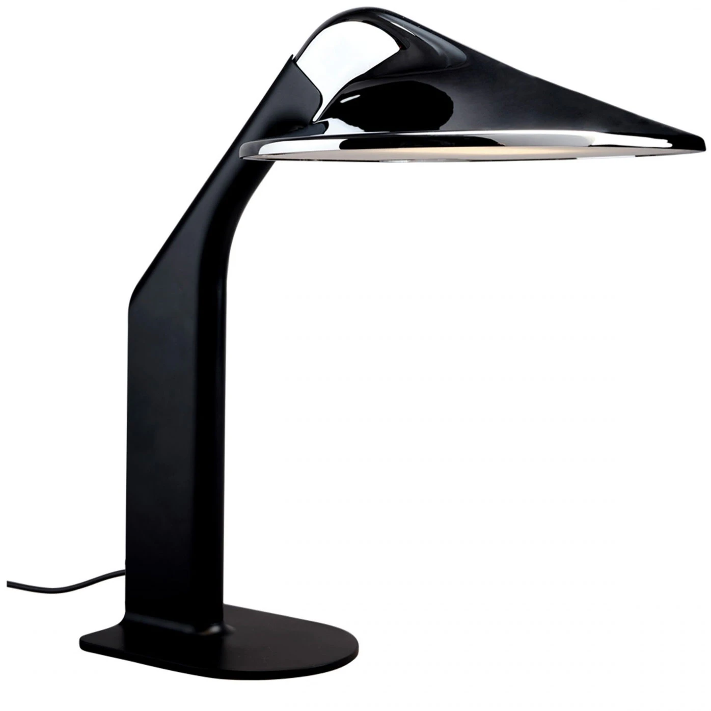 Dcw&eacute;ditions Niwaki Bordslampa / Krom - Bordslampor St&aring;l Svart