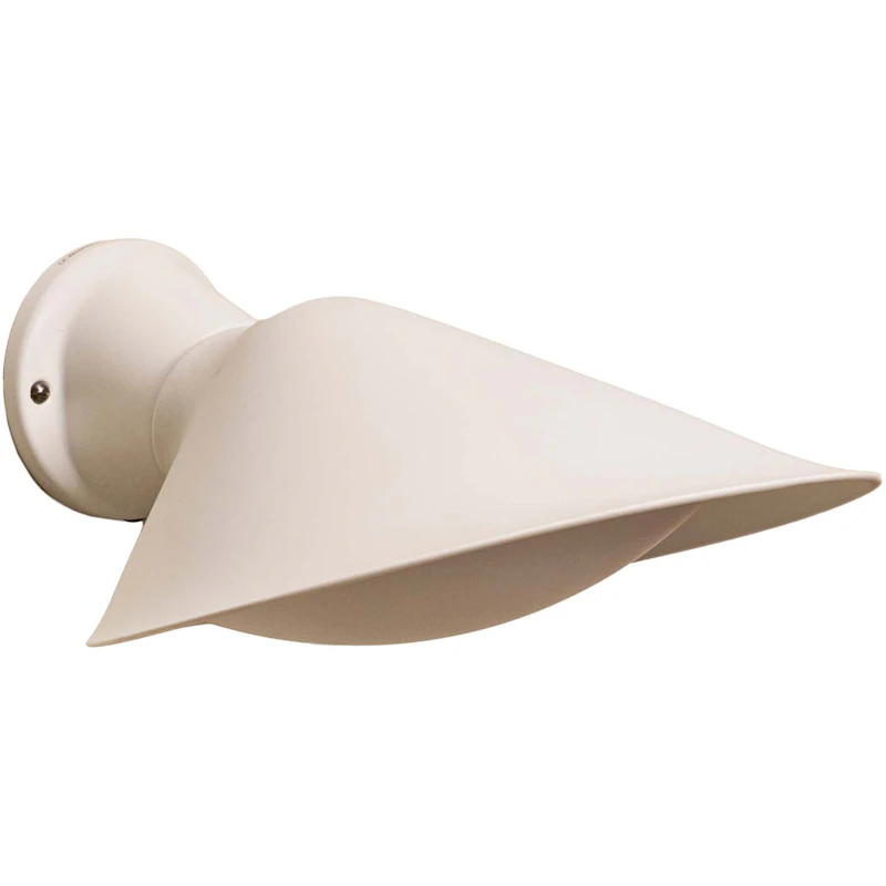 Plume Vägglampa, Mattvit / Porslin