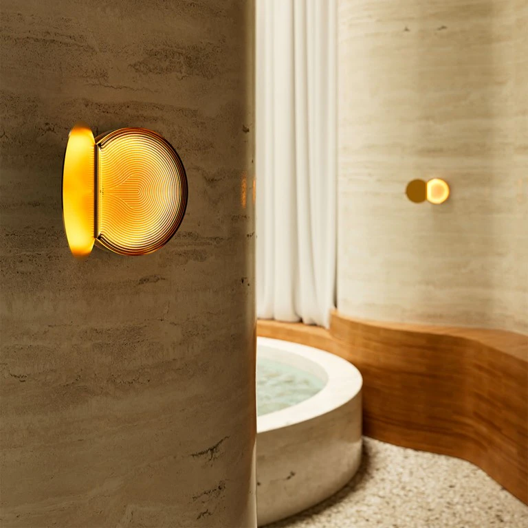 Dcwéditions Poudrier Vägglampa, guld från DCWéditions, bild 4