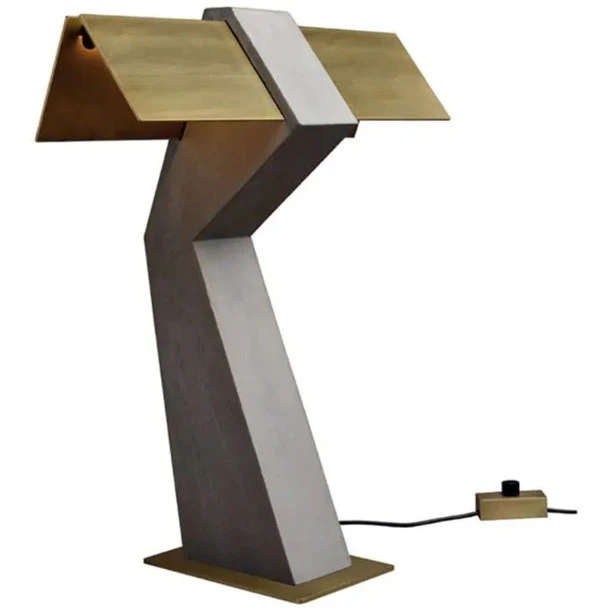 Dcw&eacute;ditions Tau Bordslampa - Bordslampor St&aring;l Guld