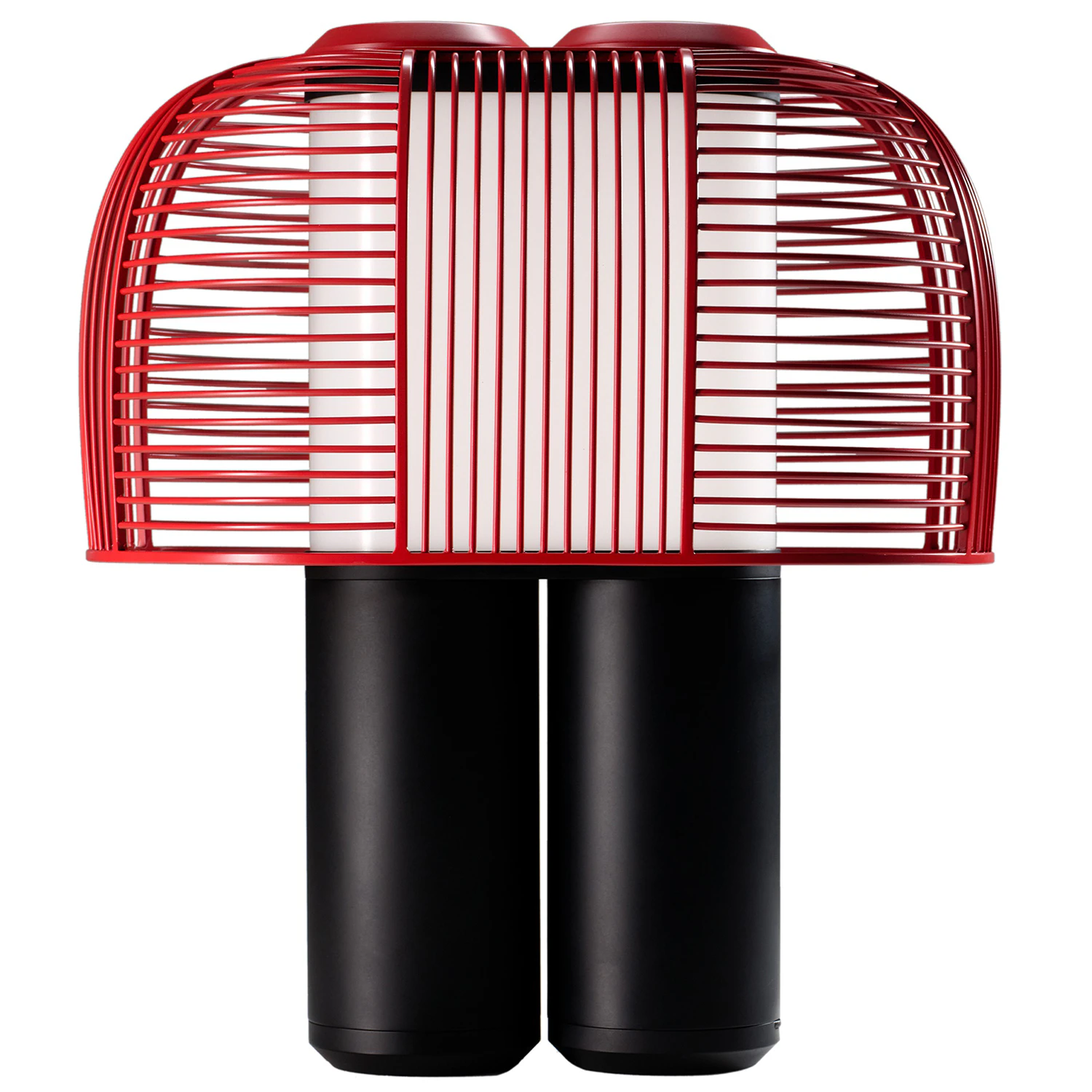 Dcw&eacute;ditions Yasuke Bordslampa / R&ouml;d - Bordslampor St&aring;l Svart