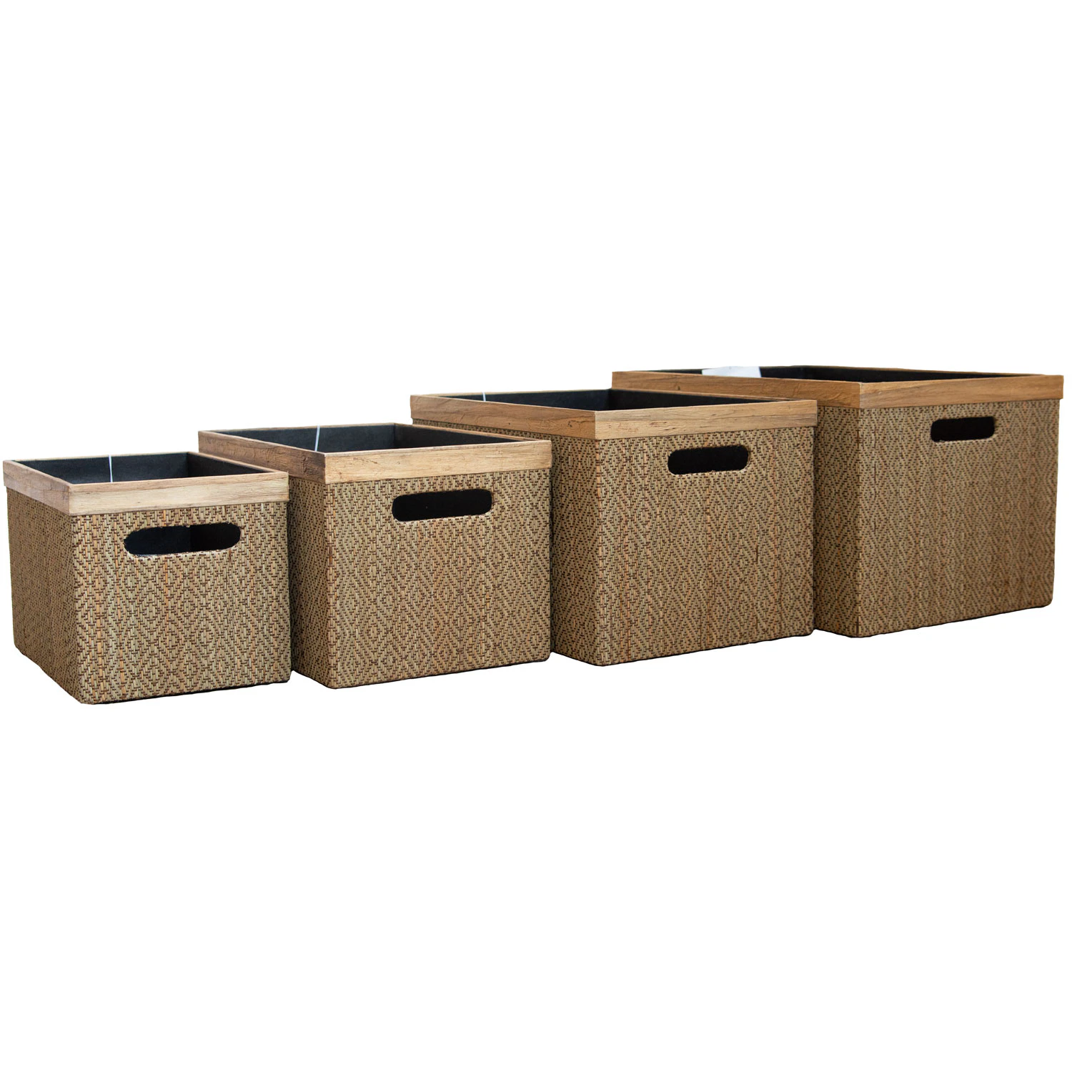 Deco Nord Böddalonse Korgar 4-pack - Korgar Vattenhyacint Natur