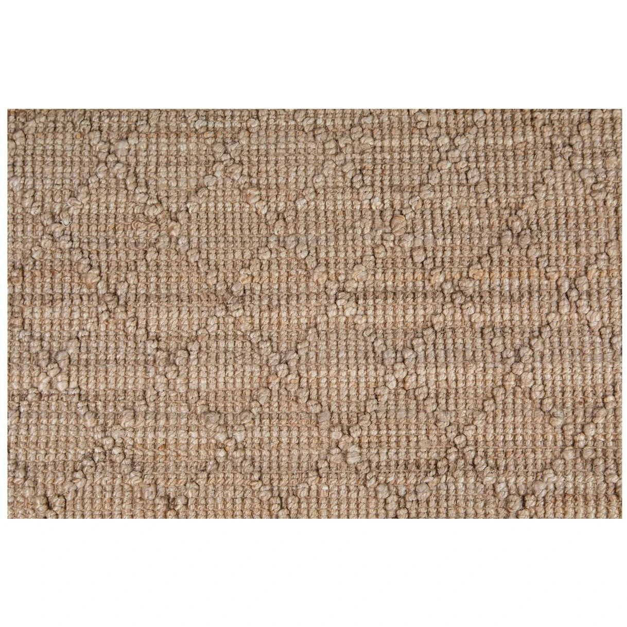 Deco Nord Kn&aring;ter Matta Natur 60x90 Cm - D&ouml;rrmattor Jute Natural