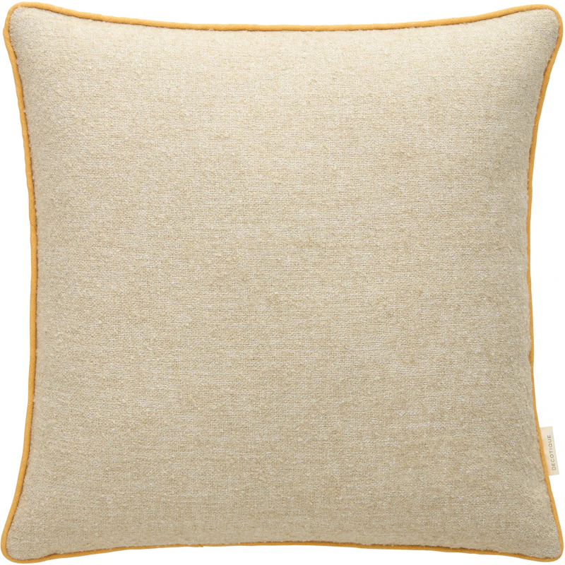 Amy Bouclé Kudde 50x50, Sunshine