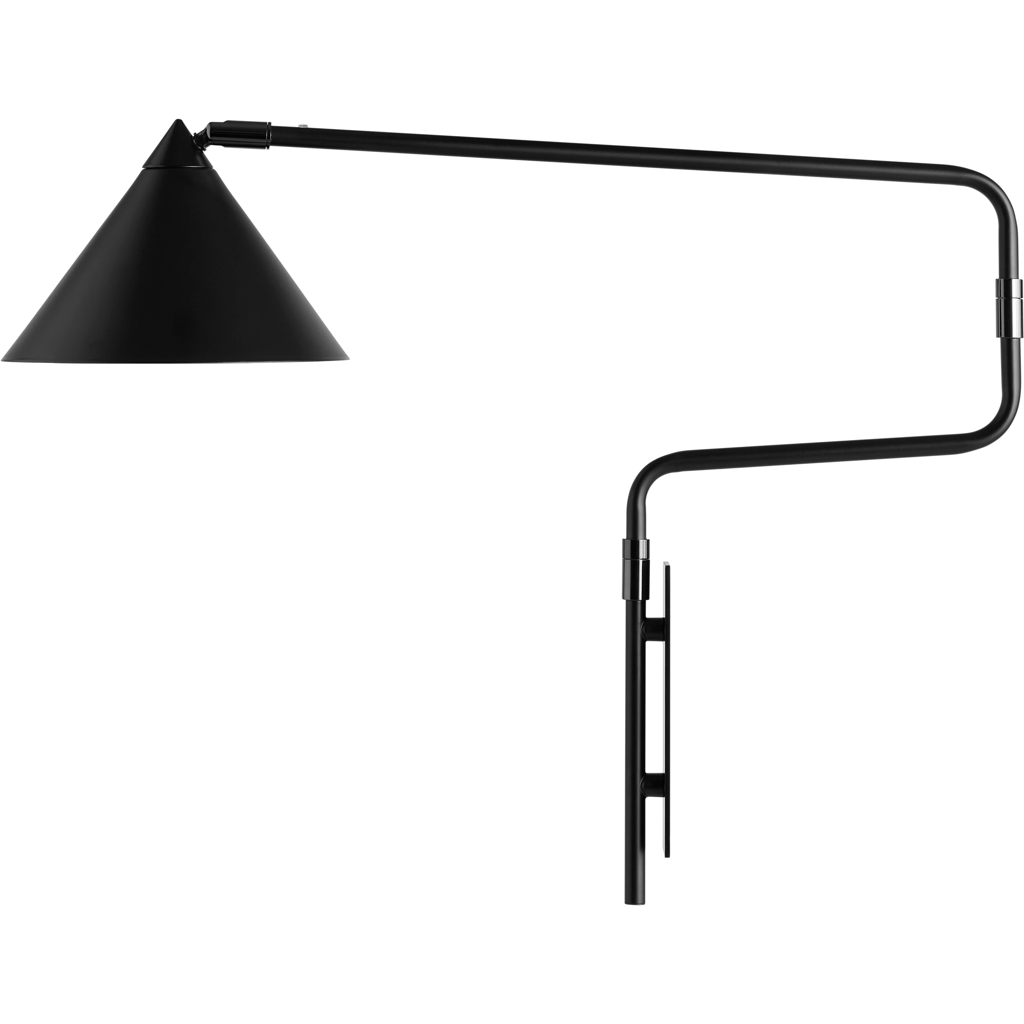 Decotique Astrid V&auml;gglampa - V&auml;gglampor Metall Svart