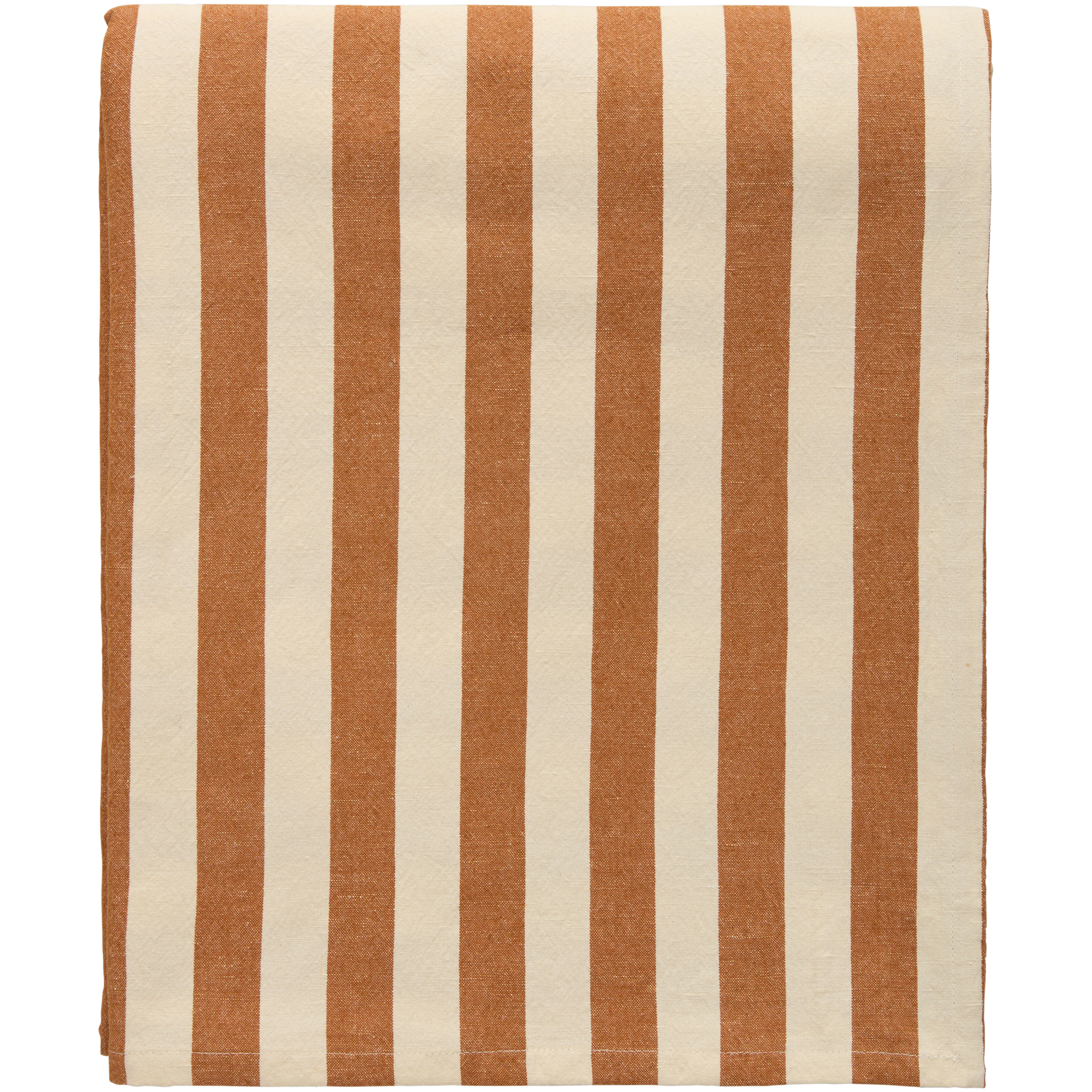 Decotique Block Stripe Duk 140x240 Cm - Dukar & löpare Bomull Brun