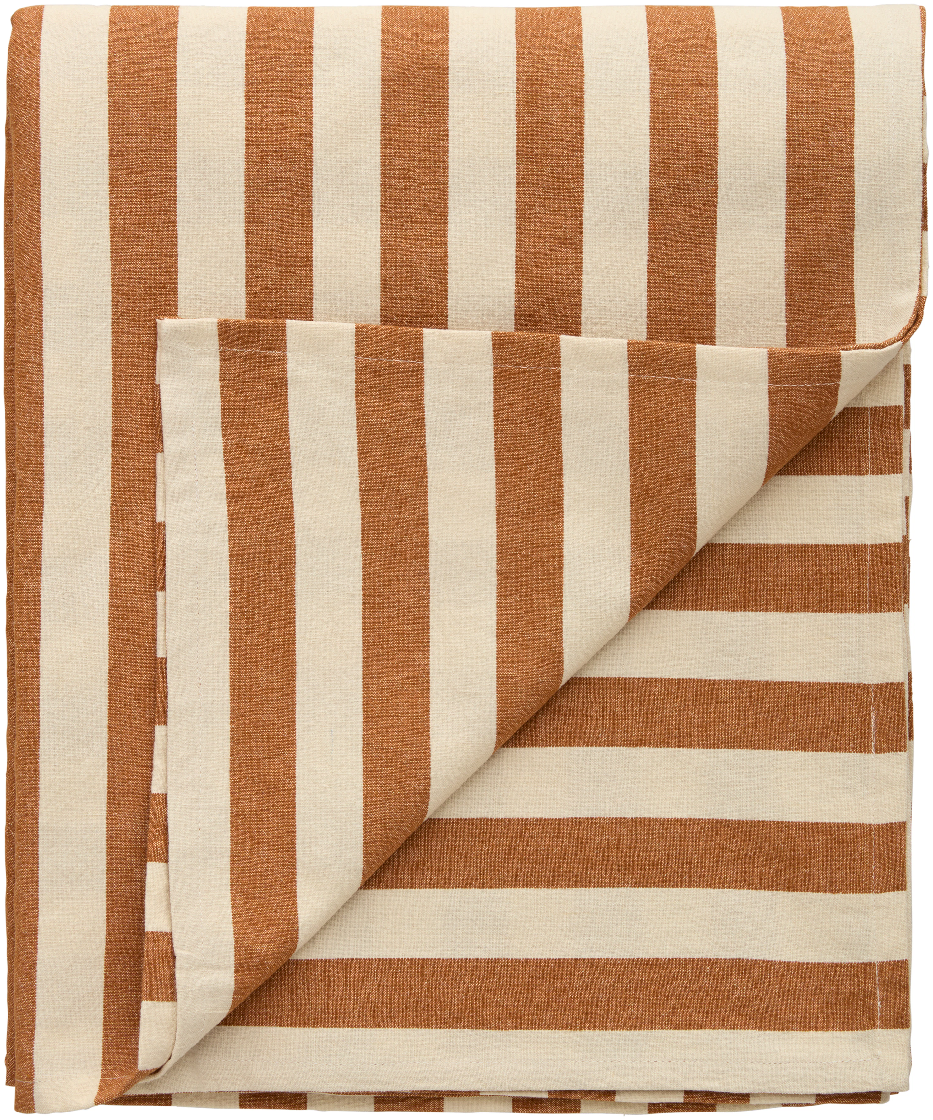 Decotique Block Stripe Duk 140x240 Cm, brun från Decotique, bild 2