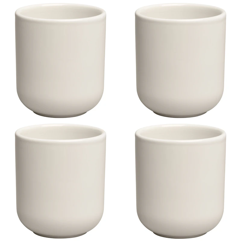 BON Espressokopp 4-pack, Ivory