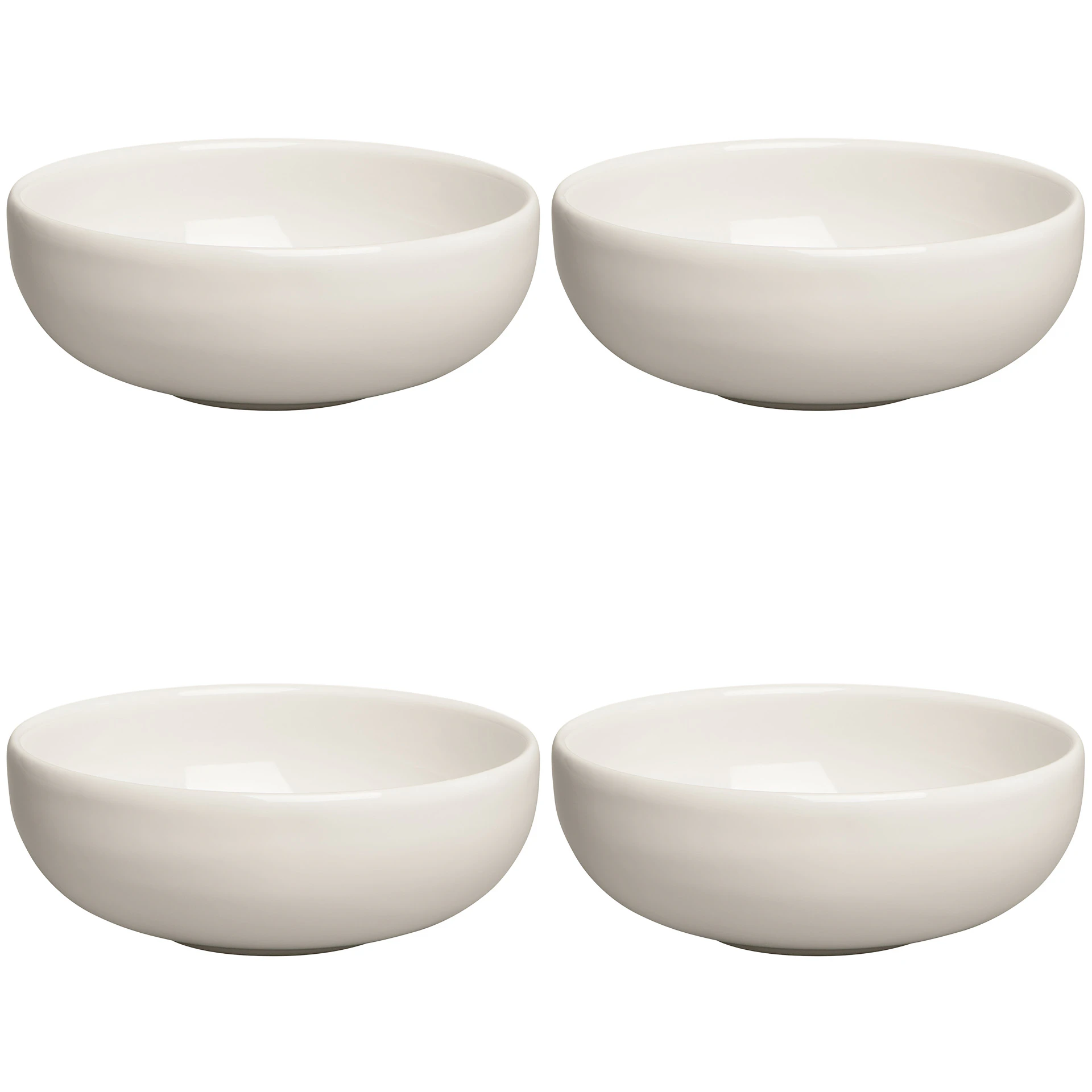 Decotique Bon Liten Sk&aring;l 12 Cm 4-pack Ivory - Frukostsk&aring;lar Stengods Ivory White