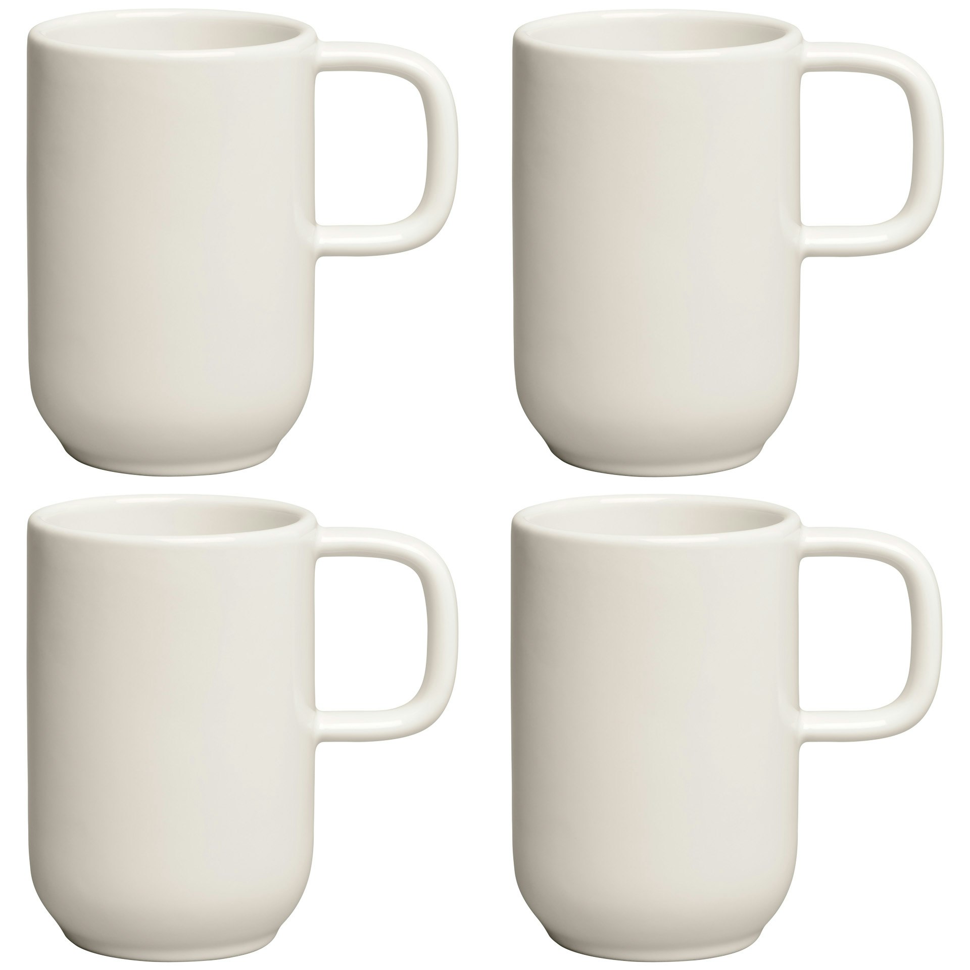 Decotique Bon Mugg 4-pack Ivory - Kaffekoppar Stengods Elfenben
