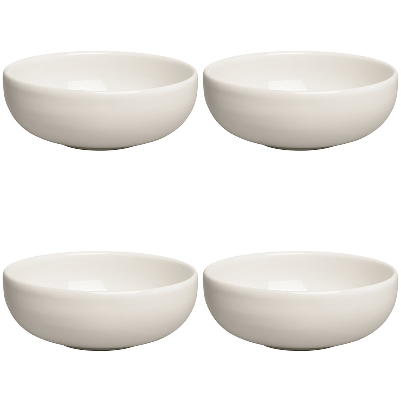 BON Skål 12 cm 4-pack, Ivory