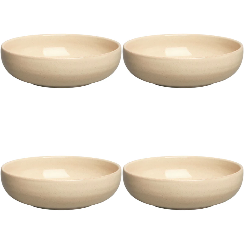 BON Skål 16 cm 4-pack, Beige