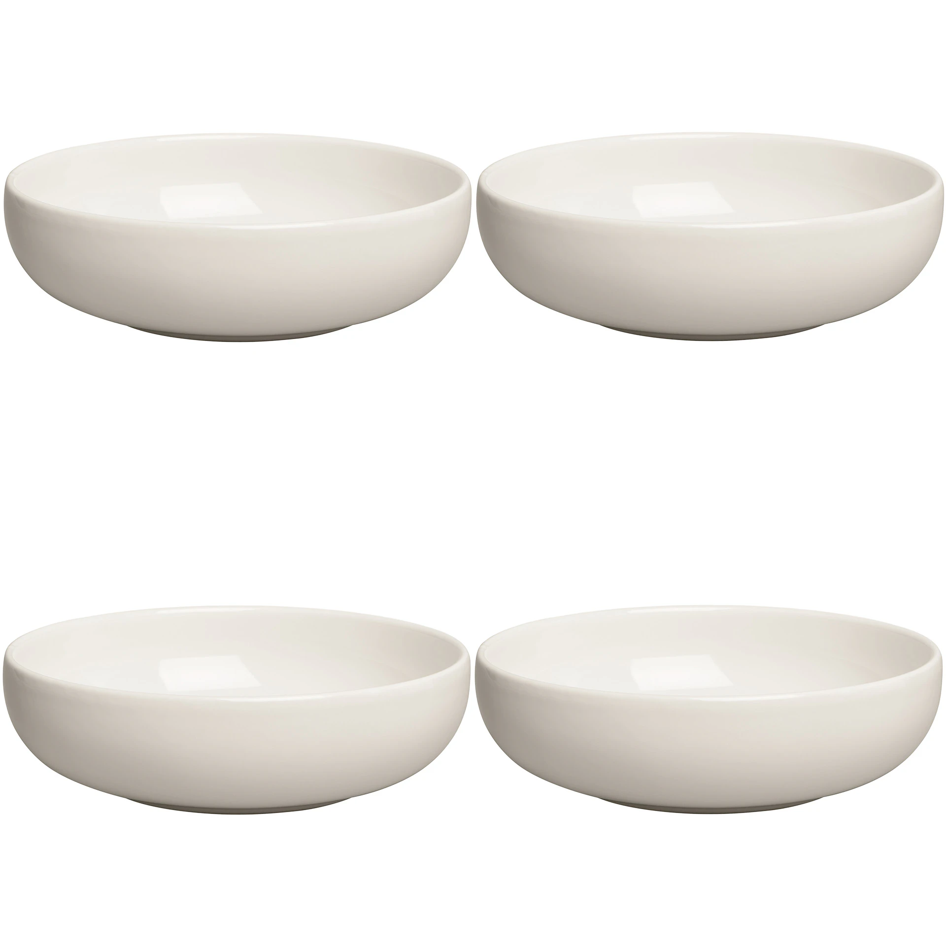 Decotique Bon Sk&aring;l 16 Cm 4-pack Ivory - Serveringssk&aring;lar Stengods Elfenben