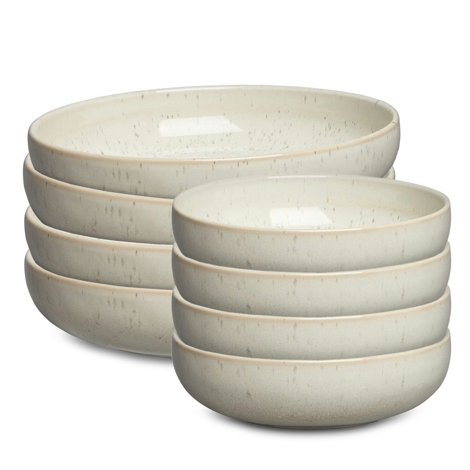 Decotique Bon Startset Sk&aring;lar 8-pack - Serviser & Startset Stengods Steam