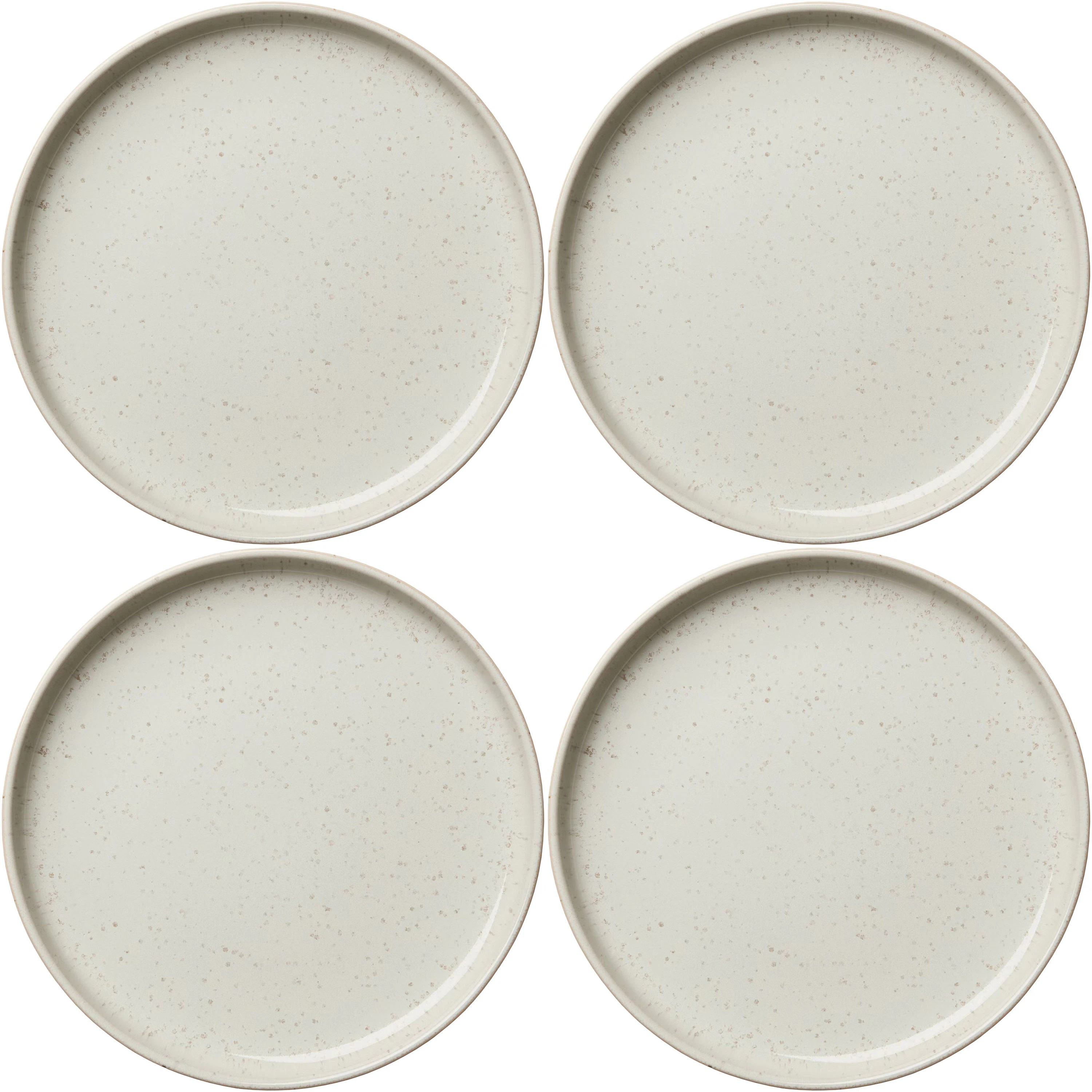 decotique bon tallrik 22 cm 4-pack - stengods steam