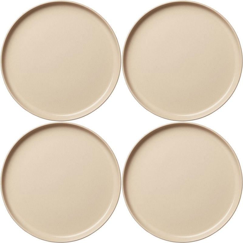 BON Tallrik 28 cm 4-pack, Beige