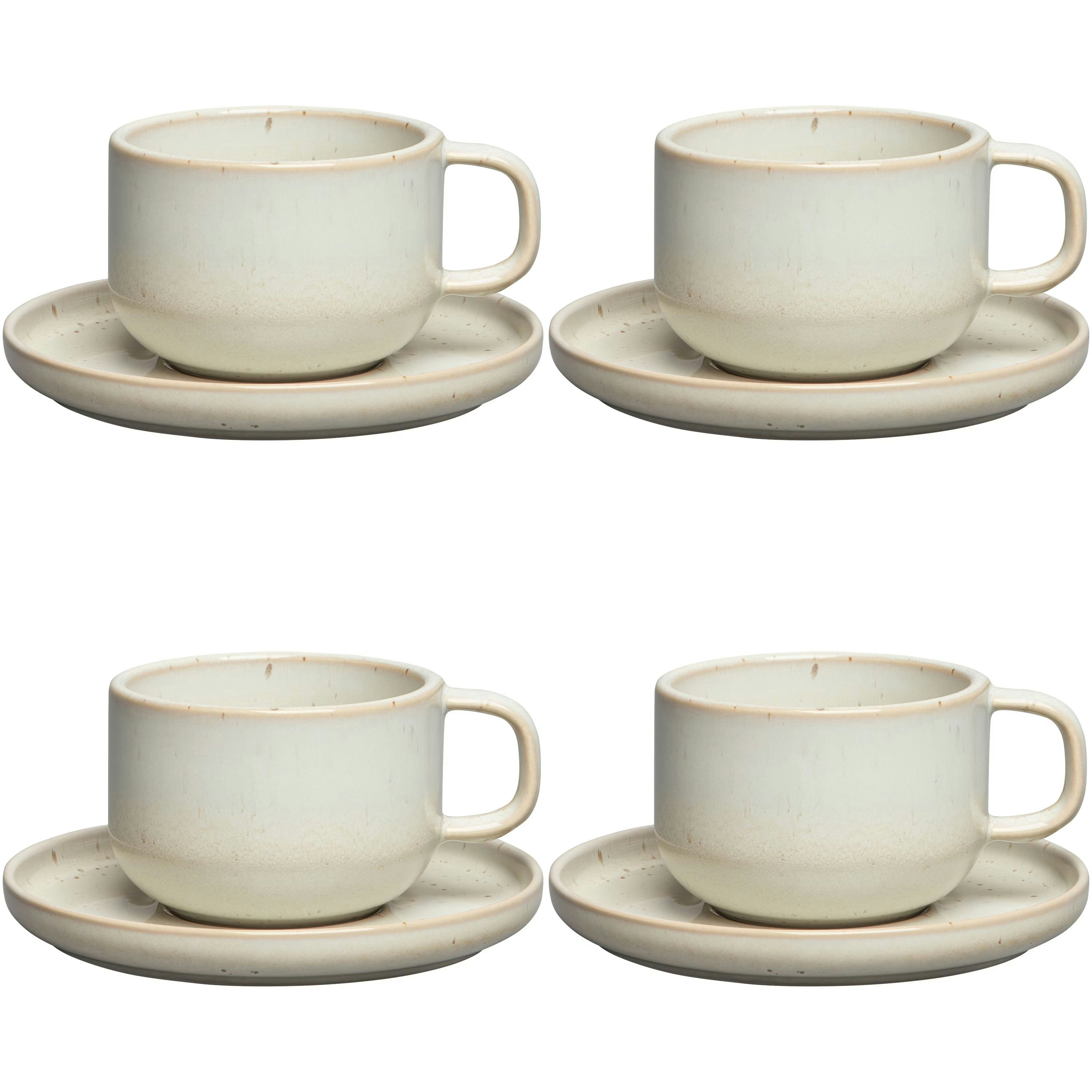 Decotique Bon Tekopp 4-pack - Tekoppar Stengods Steam