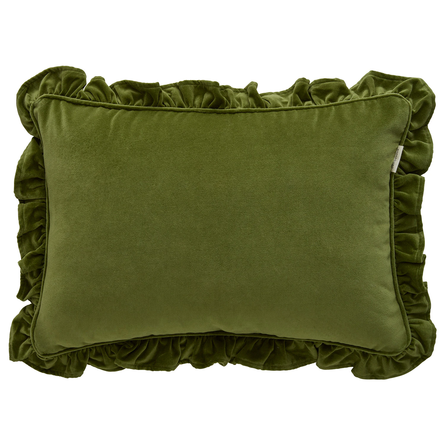 Decotique Celina Kudde 40x60 Cm - Prydnadskuddar & Fodral Sammet Grön