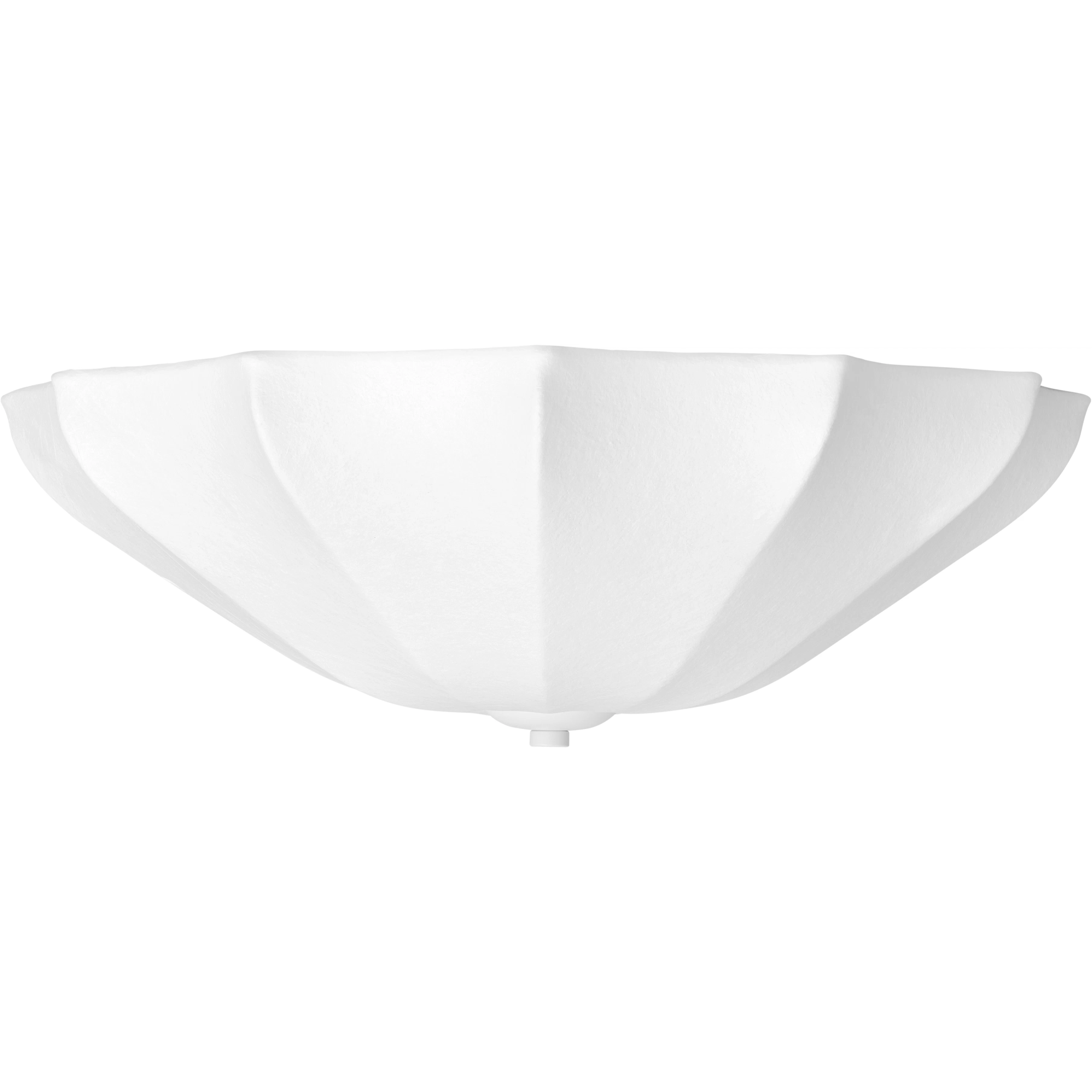 Decotique Cloud Plafond 40 Cm - Plafonder Synteteisk Silk Cocoon Vit