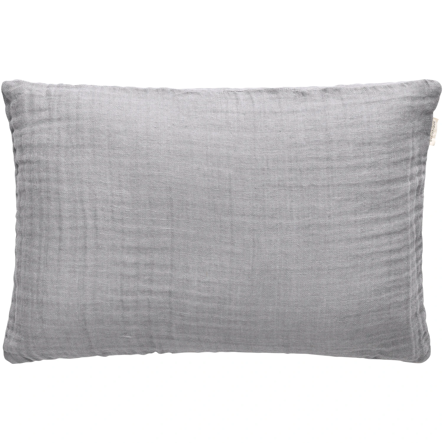 Decotique Crinkle Kudde 40x60 Cm - Prydnadskuddar & Fodral Linne Grå