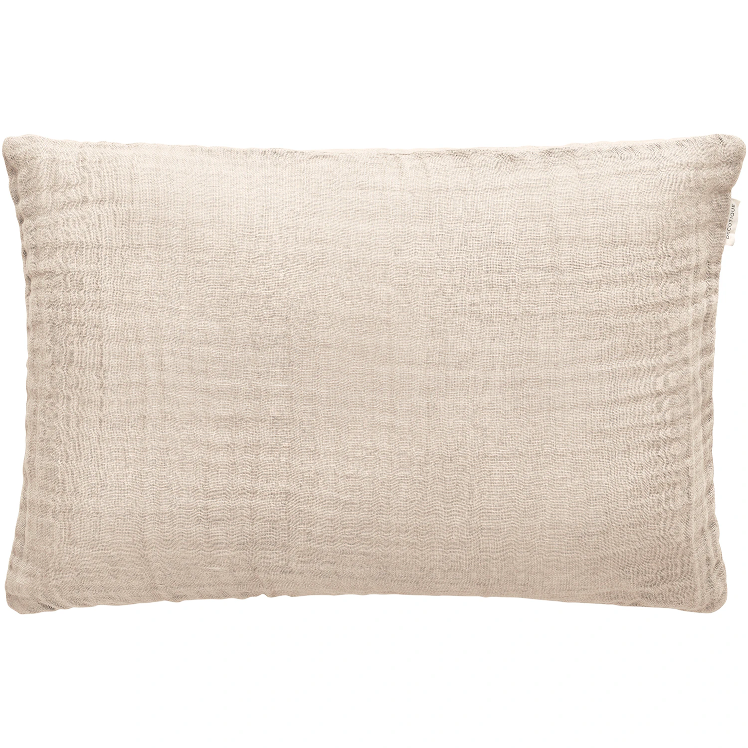 Decotique Crinkle Kudde 40x60 Cm - Prydnadskuddar & Fodral Linne Vit