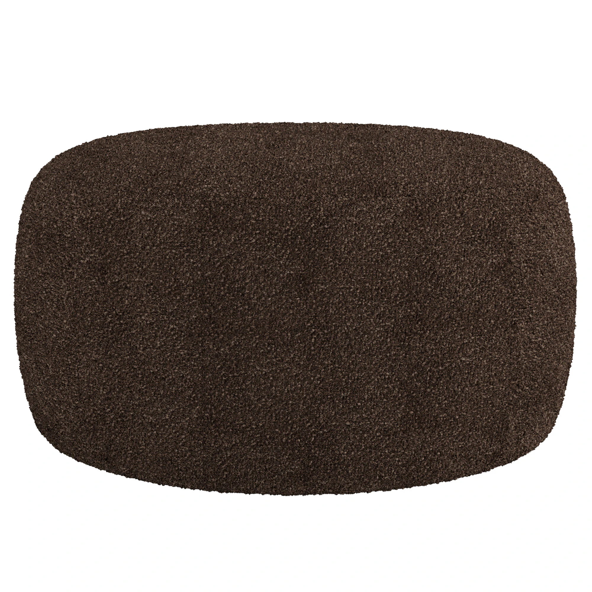 Decotique Curve Sittpuff - Fotpallar Polyester Brun