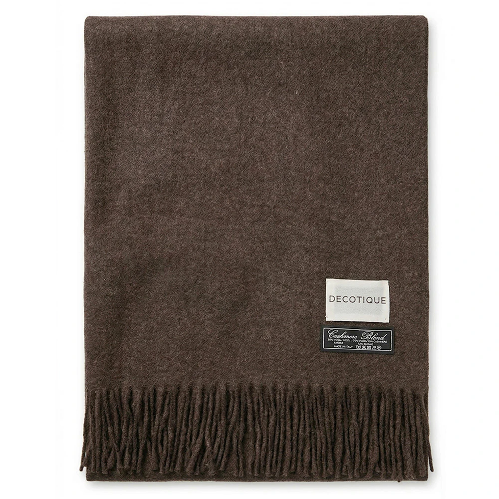 Decotique Desert Pläd 130x180 Cm - Plädar & Filtar Ull Brun