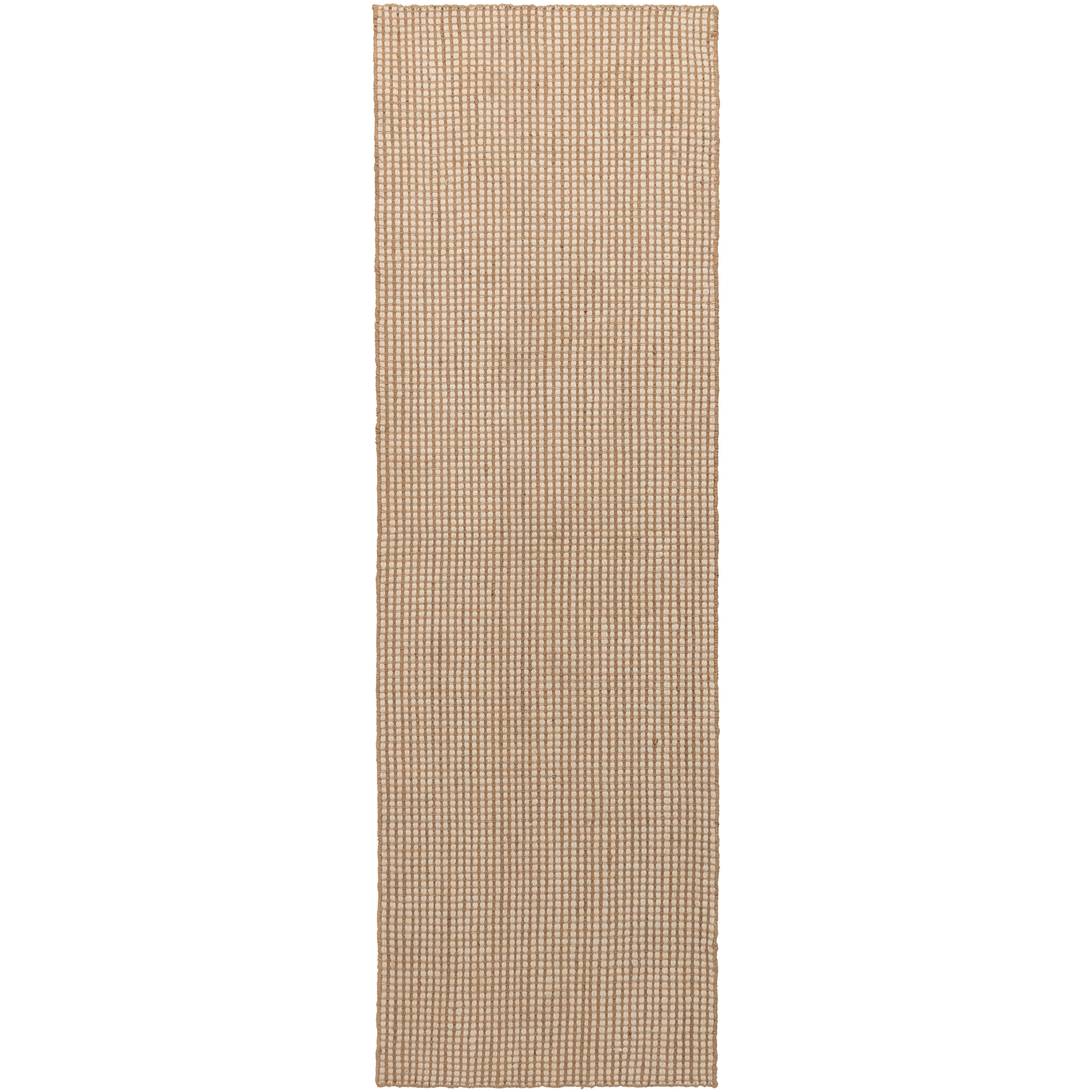 Decotique Dotted matta Natur 75x250 Cm - Mönstrade mattor Ull Natural