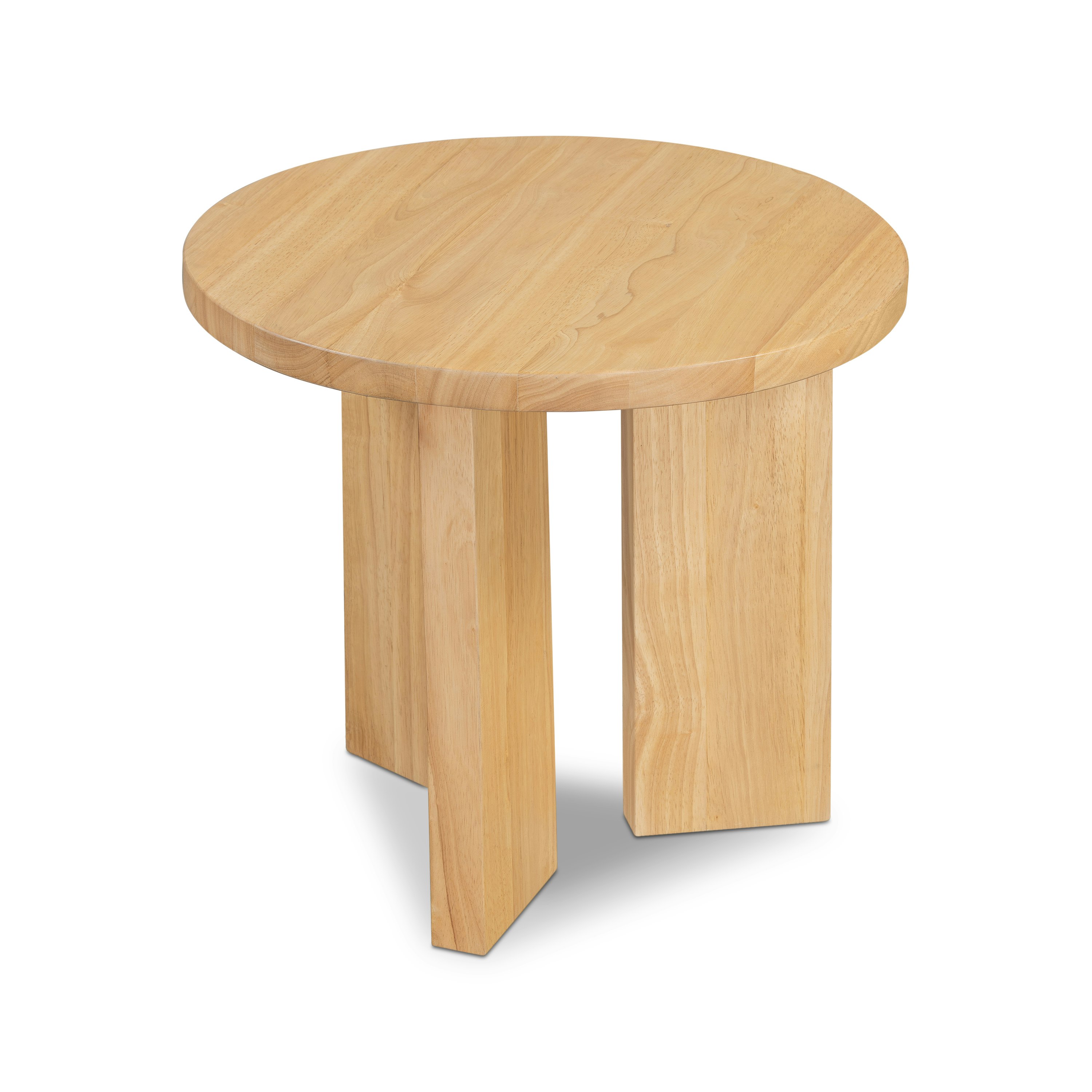 decotique eden sidobord 50 cm - soffbord gummiträ ek