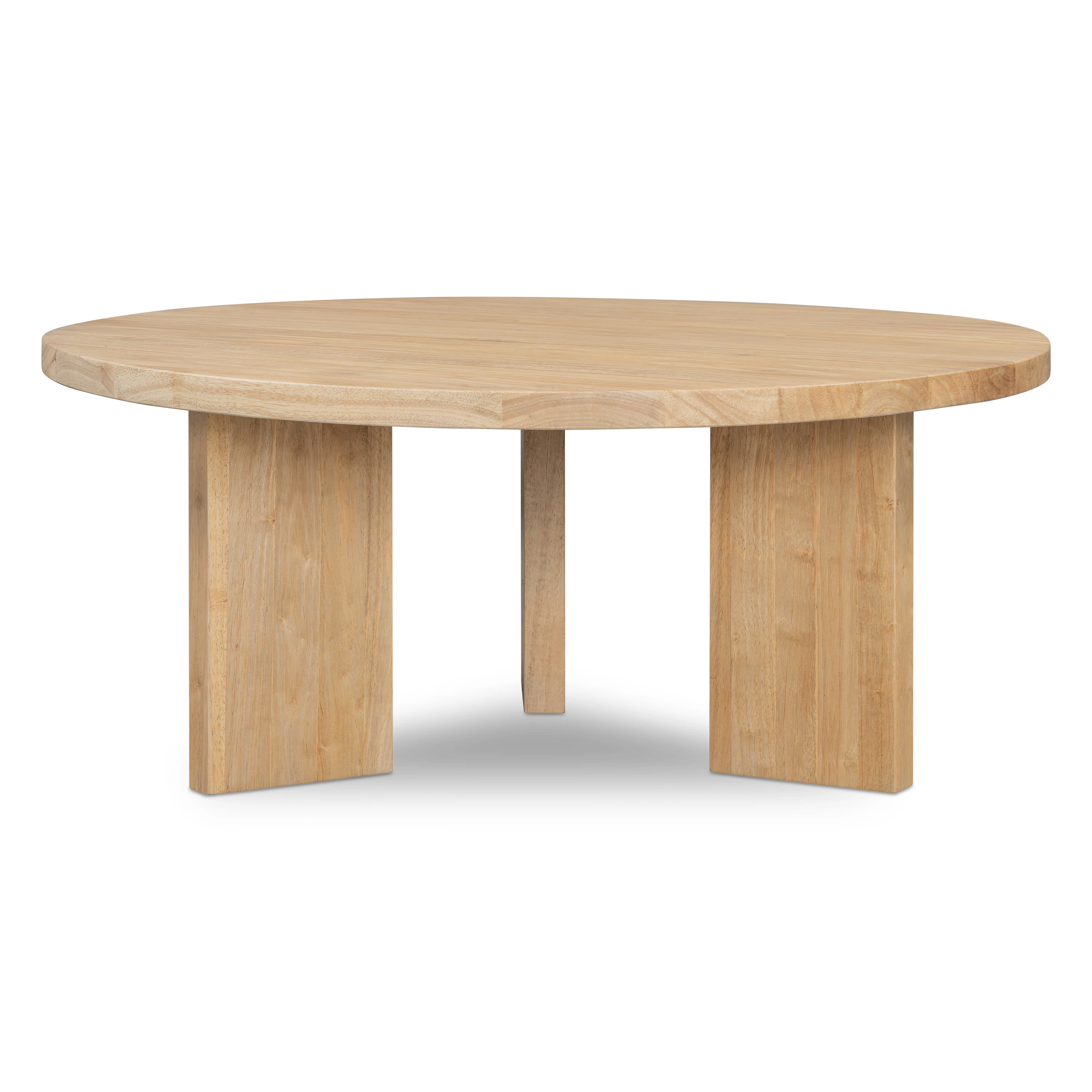 decotique eden soffbord 90 cm - soffbord gummiträ ek