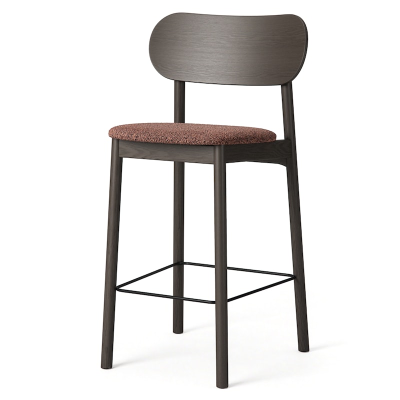 Elephant Barstol, Mörk Ek / Rost Bouclé