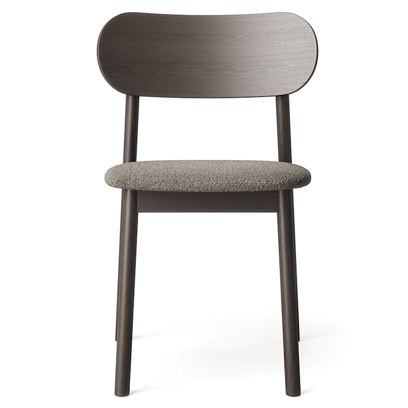 Elephant Stol, Mörk Ek / Brun Bouclé