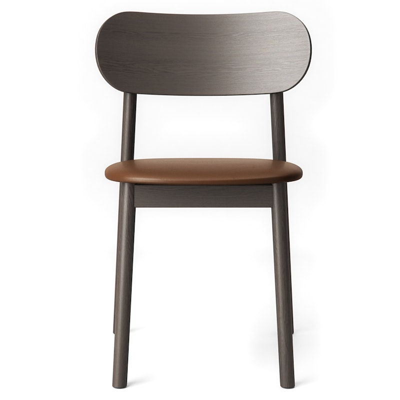 Elephant Stol, Mörk Ek / Brunt Läder