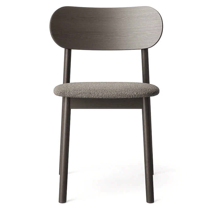 Elephant Stol, Mörk Ek / Brun Bouclé