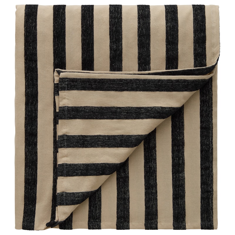 Florence Duk 140x240 cm, Natur / Svart