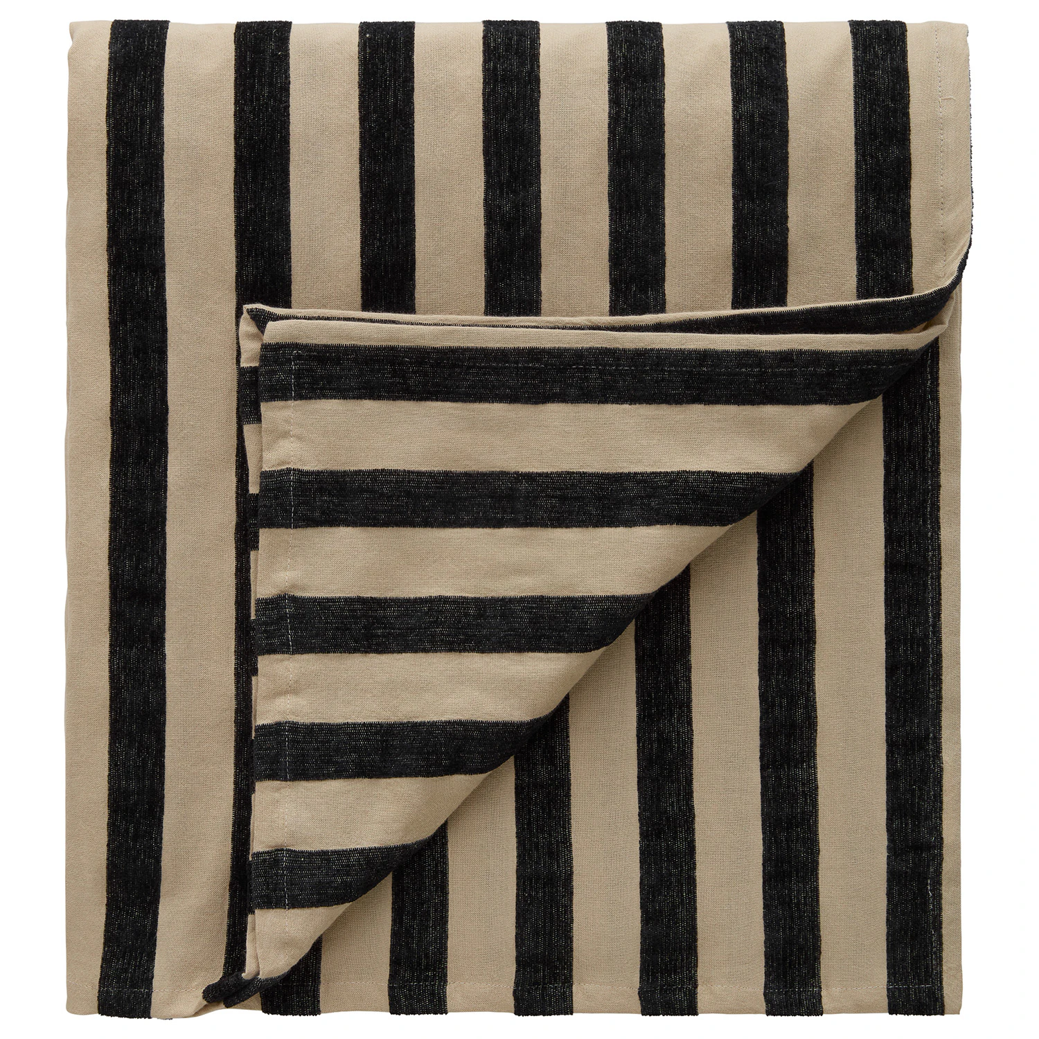 Decotique Florence Duk 140x240 Cm Natur / - Dukar & löpare Bomull Svart
