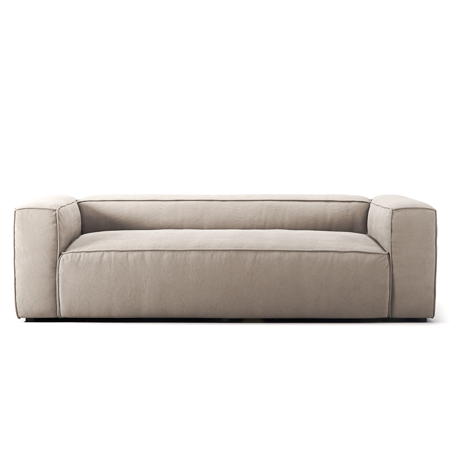 Decotique Grand 2-sitssoffa Minetyg - 2-sitssoffor Micro Chenille Sandshell Beige