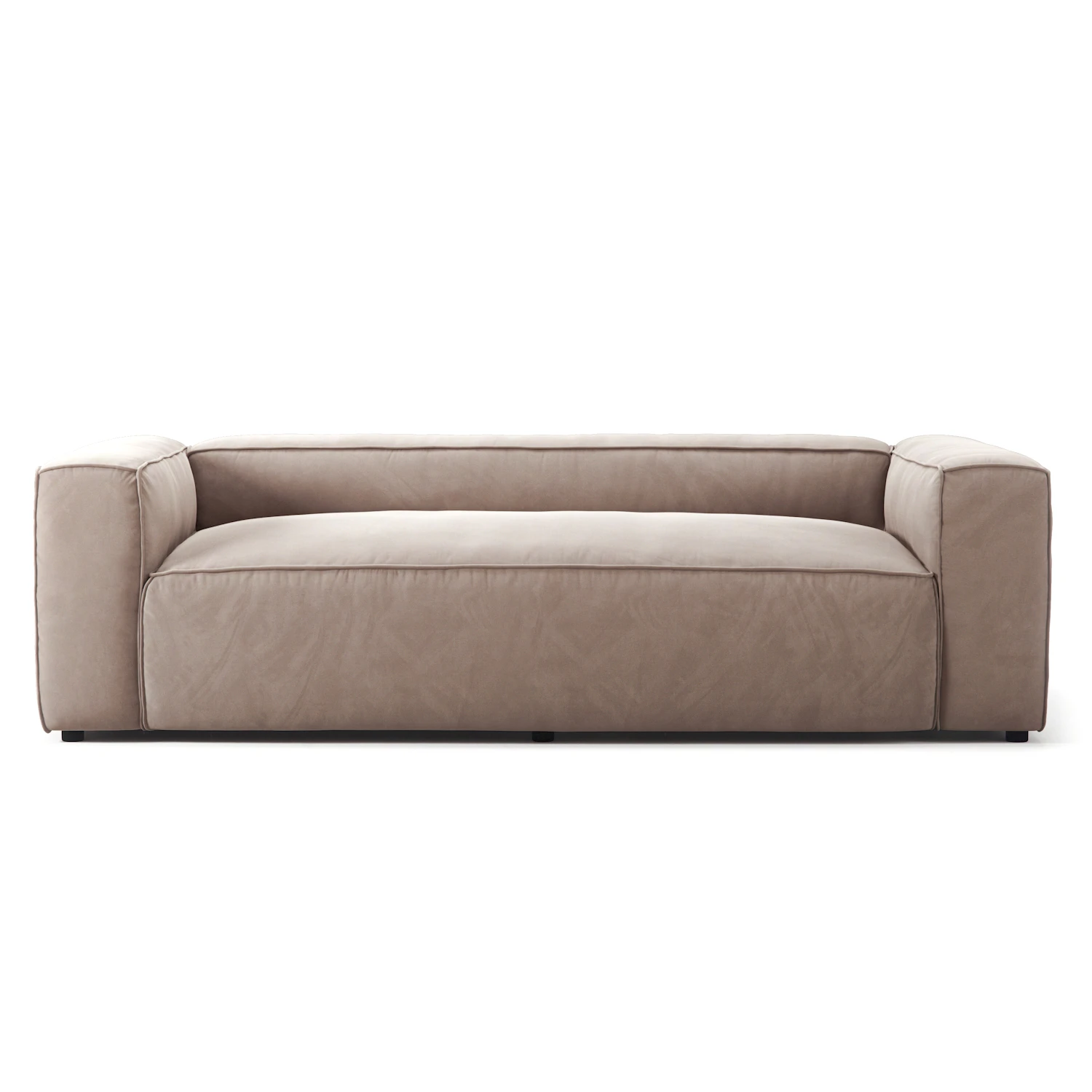 Decotique Grand 2-sitssoffa - 2-sitssoffor Sammet Dusk Beige