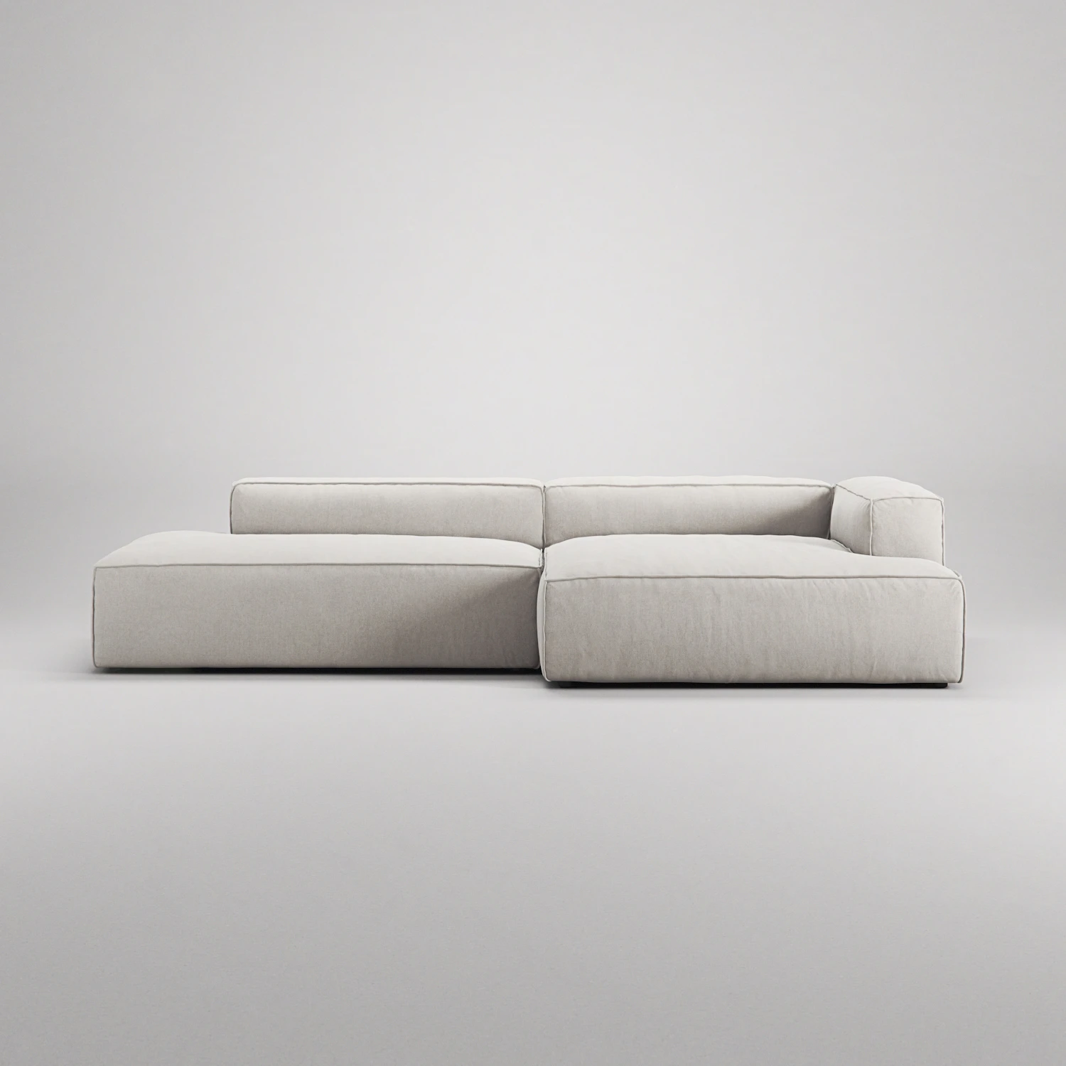 Decotique Grand 2,5-sitssoffa Öppet Avslut Vänster, moon white från Decotique, bild 5