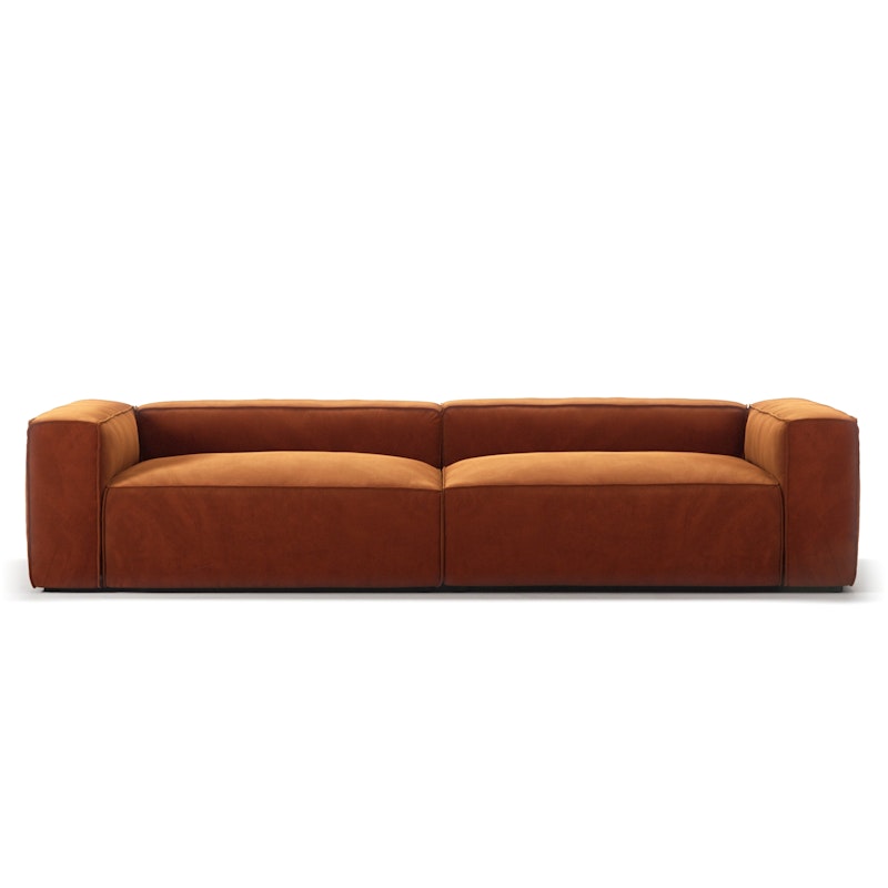 Grand 4-Sitssoffa Sammet, Copper Glow