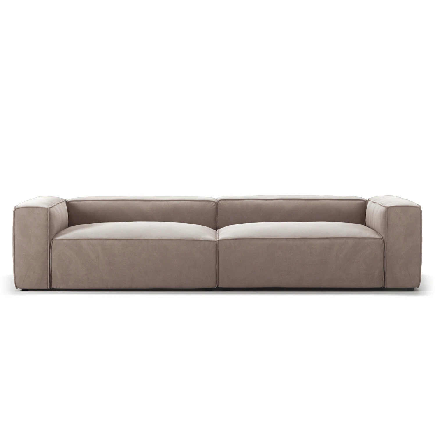 Decotique Grand 4-sitssoffa - 4-sitssoffor + Sammet Dusk Beige